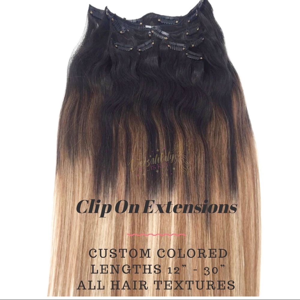 Colored Clip On Extension